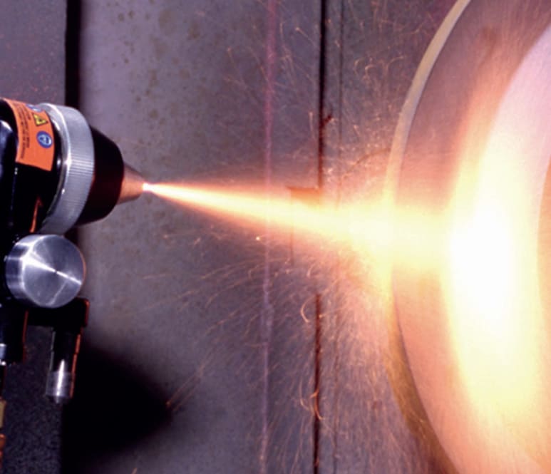 Combustion Wire Spray
