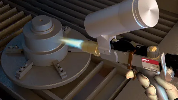 Combustion Powder Spray