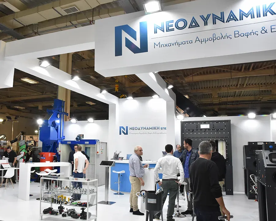 Οι ειδικοί στον Σχεδιασμό & Κατασκευή Μηχανημάτων Αμμοβολής & Ηλεκτροστατικής Βαφής